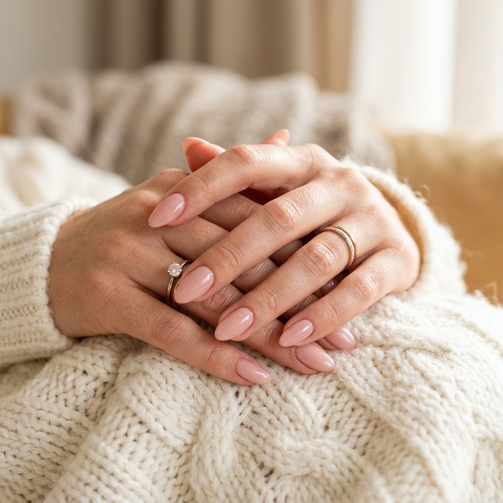 Beautiful manicured hands